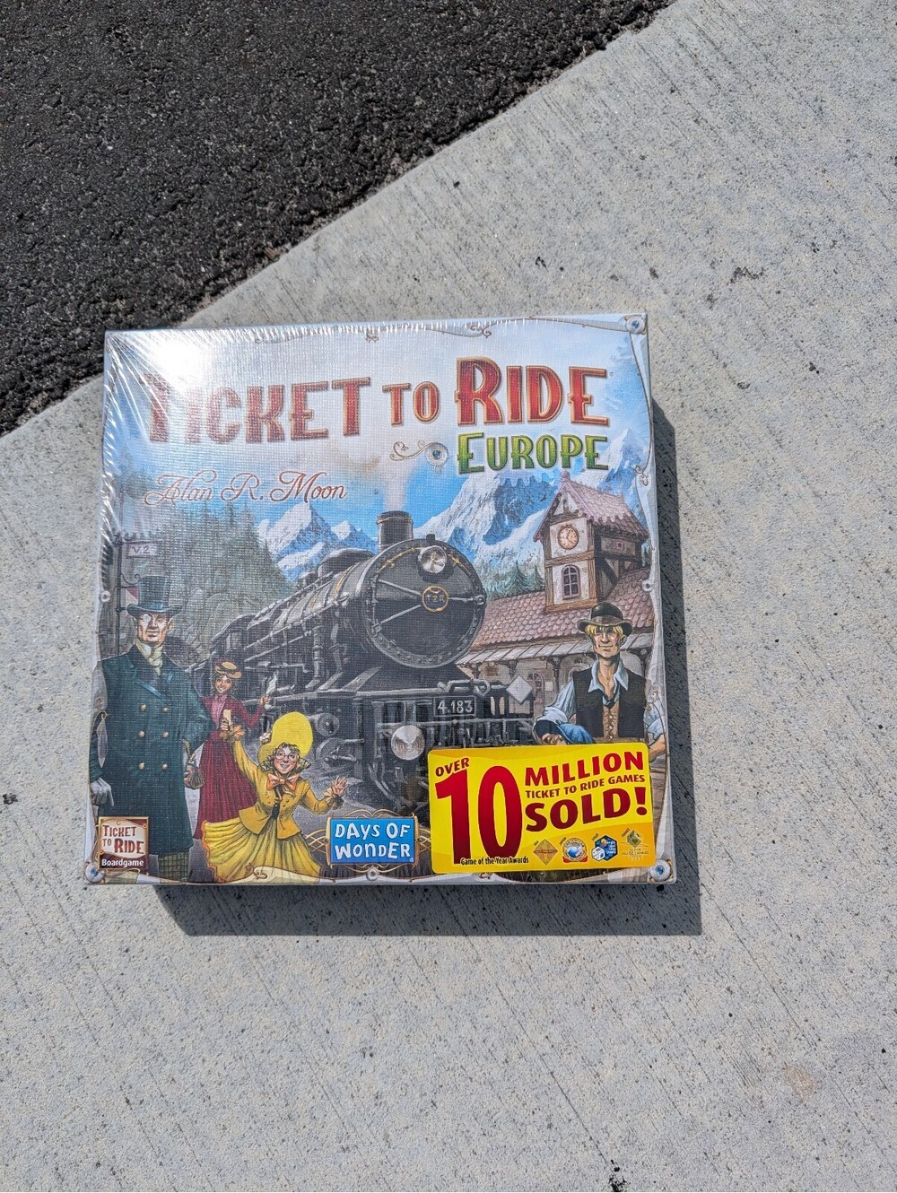 Ticket to Ride Europe Strategy Board Game - Factory Sealed New
